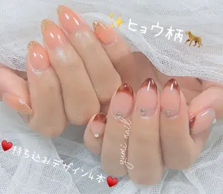 ネイル 𝐲𝐮𝐦𝐢🎀 長さ出しデザイン専門のネイルデザイン