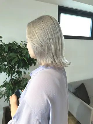 ミディアム etore 矢場町 南沙希のヘアスタイル