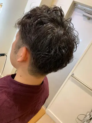 ショート パーマ メンズ 【メンズモデル募集】 Bassa所沢のヘアスタイル