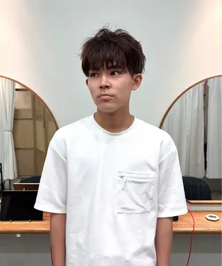 メンズ aiko【艶カラー ・ミニモ年内で終了】のヘアスタイル