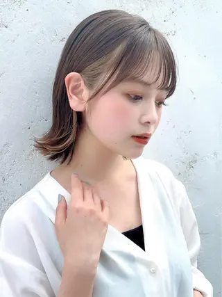 ショート カラー 大姶良 友輝の眉毛・アイブロウイメージ