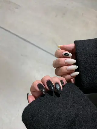 ネイル kana/モード ・グランジ໒꒱のネイルデザイン