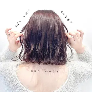 ミディアム 韓国くびれレイヤー 🇰🇷はづきのヘアスタイル