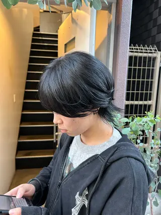 ショート カラー the　hinc所属・ひな🐥 ボブ/ハイトーン🫧のヘアスタイル