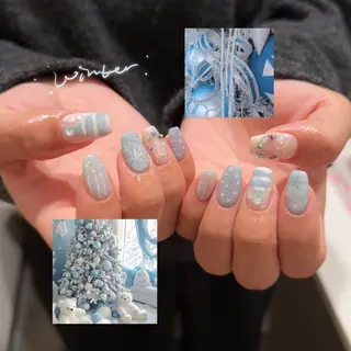 ネイル 🎀 Hiyubi._.nail 🫧所属・🎀フェイ フェイ🫧💗のネイルデザイン