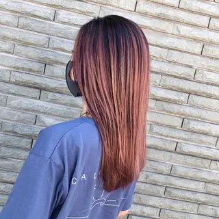 ロング カラー アンドウ ユウ/ レイヤーカット/韓国のヘアスタイル