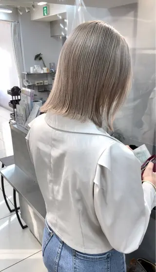 ショート レイヤー×ツヤカラー 渋谷/kougaのヘアスタイル