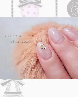 ネイル 自爪育成ネイルサロン ココリュバンのネイルデザイン