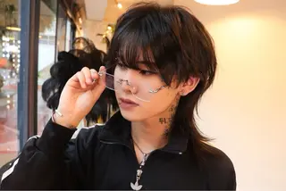 メンズ SHIN レイヤー‪‪カットのヘアスタイル