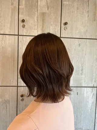 ショート カラー 顔まわり/オフィス カラー/青栁優🔆のヘアスタイル