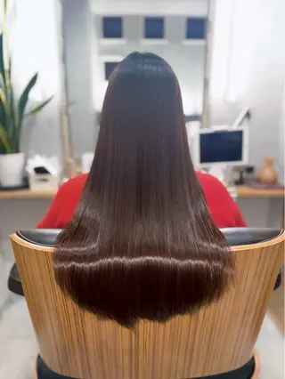 ロング 白鳥 正孝のヘアスタイル