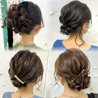 ヘアアレンジ ヘアセット/六本木 Tomomiのヘアスタイル