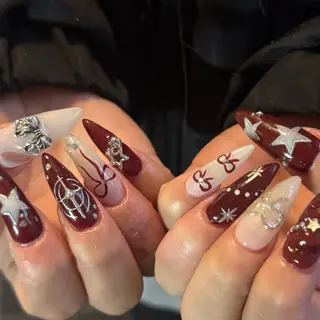 ロング 小川 柚香のネイルデザイン