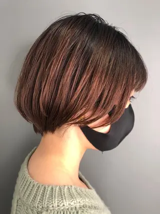 ショート モリオフロムロンドン池袋店所属・冨永 さやかのヘアスタイル