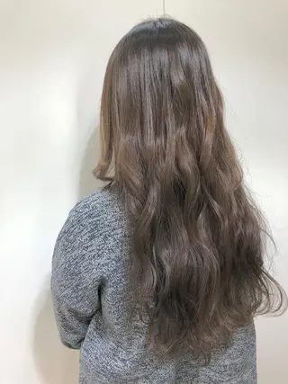 ロング カラー 横山将大/wカラー/ 韓国風パーマ/恵比寿のヘアスタイル