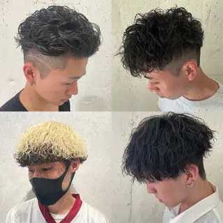パーマ メンズ 町田エリアＮｏ．１/ パーマ特化/太田京希のヘアスタイル