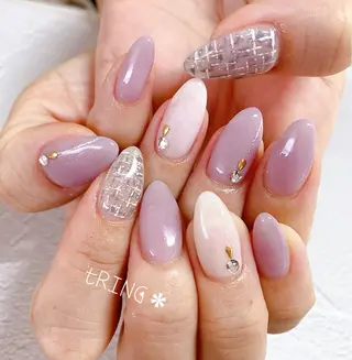 ネイル tRING＊ しいの木台のネイルデザイン