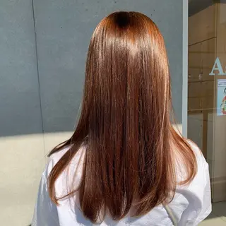 カラー 遠藤姫花 𝒂𝒔𝒉草加𓂃のヘアスタイル