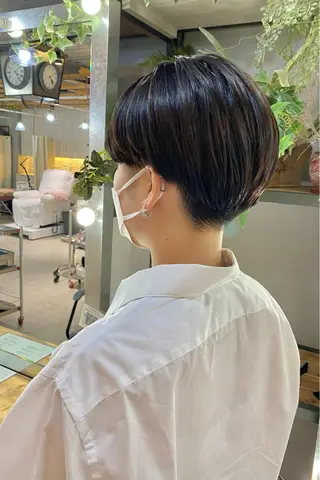 ショート 菊地 紗矢のヘアスタイル