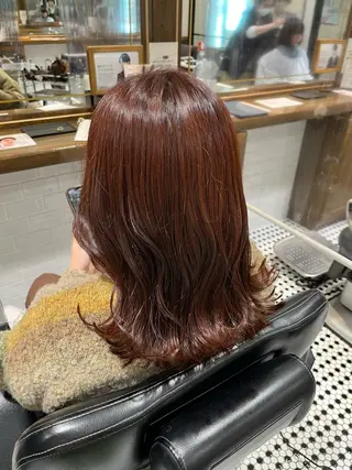 ミディアム ボヌールソレイユ所属・☁️彦坂唯有/ 透明感カラー☁️のヘアスタイル