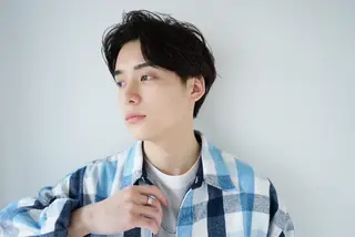 ショート パーマ メンズ 🤎ベージュカラー 🐶メンズパーマのヘアスタイル