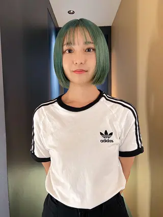 ショート カラー ハイトーン/デザイン /ひさやのヘアスタイル