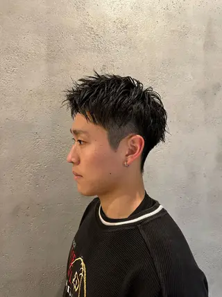 ショート メンズ 溜 一太のヘアスタイル