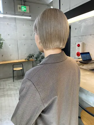 ショート カラー ヘアアレンジ son hair HIROEのヘアスタイル