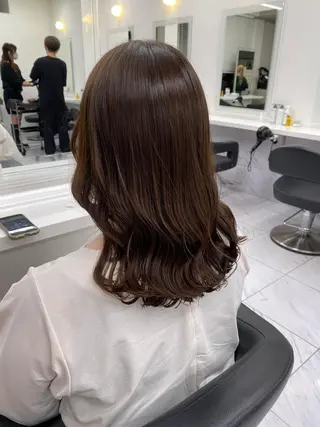 セミロング カラー ダブルカラー/ 横浜/JURIのヘアスタイル