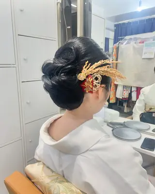 ヘアアレンジ 佐野 優美子のヘアスタイル