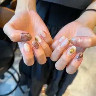 ネイル nail room clear. パラジェル所属・sode shioriのネイルデザイン
