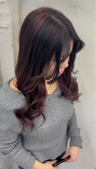 セミロング ALPHA. ヒロヤのヘアスタイル