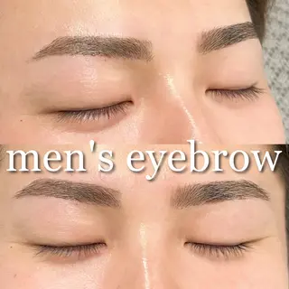 メンズ アイブロウ リコ 🍦🩵のマツエク・マツパデザイン