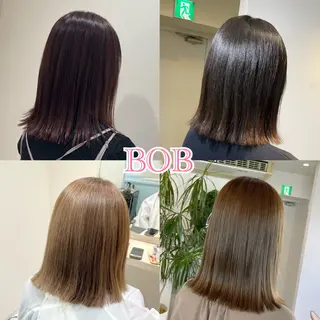 ミディアム 🌷ピンクカラー くどう🌷のヘアスタイル