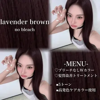 ロング カラー 💗愛され暖色💗 ピンク/レッド💗のヘアスタイル