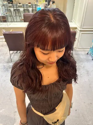 セミロング カラー 【roro】 karinのヘアスタイル