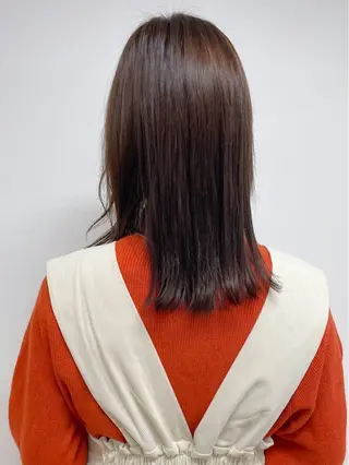 セミロング 3月で掲載終了です BASSA Aikaのヘアスタイル