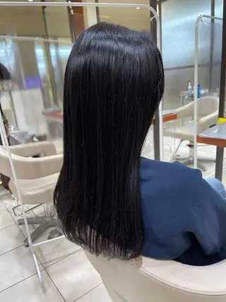 ロング カラー カネヒラ リョウスケのヘアスタイル