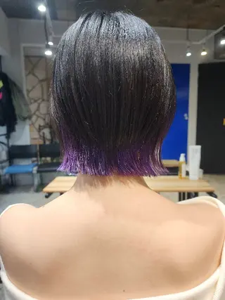 ショート ハイトーン/ブリーチ /デザインカラーのヘアスタイル