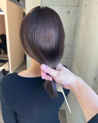 ミディアム パーマ lani 天神大名/ブリーチのヘアスタイル