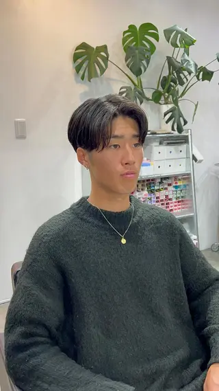 ショート メンズ Je suis heureuse Tres所属・✨骨格矯正メンズ特化 美容師公平✨のヘアスタイル