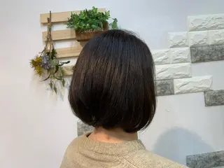 ミディアム 大人女性ぼかし メンズ強化🦙平作のヘアスタイル