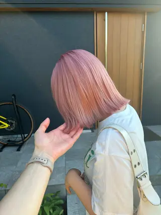 ミディアム カラー YMENE所属・柏葉 南斗のヘアスタイル