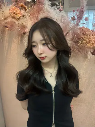 ロング カラー 韓国ヘア/表参道 ENA🎀🤍のヘアスタイル