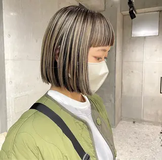 ショート カラー ❤️ダブルカラー 髪質改善❤️SAYAのヘアスタイル