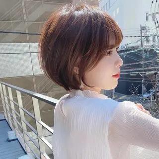 ショート カラー 美髪/カラー 美容院🌈渡辺隼也のヘアスタイル