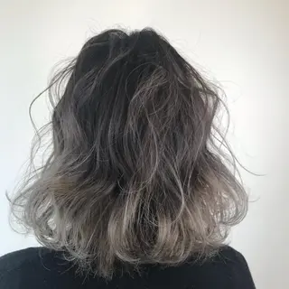 ミディアム カラー Lien 深井店のヘアスタイル