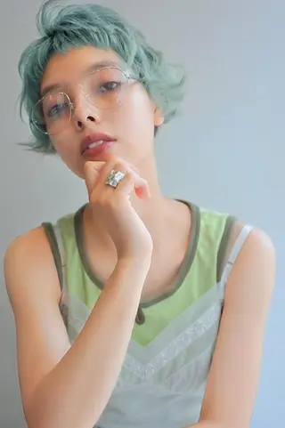 ショート カラー OKAMOTO SUSUMUのヘアスタイル