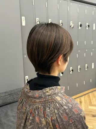 ショート 重里 瑠花のヘアスタイル
