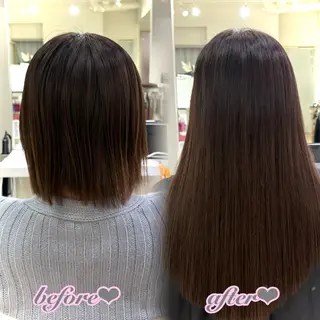 ロング 🎀艶髪/韓国❤︎ 新宿Kanaのヘアスタイル